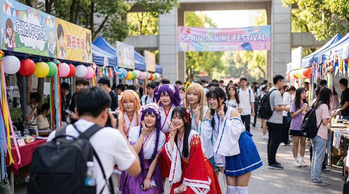 里番动漫 - cosplay校园文化节
